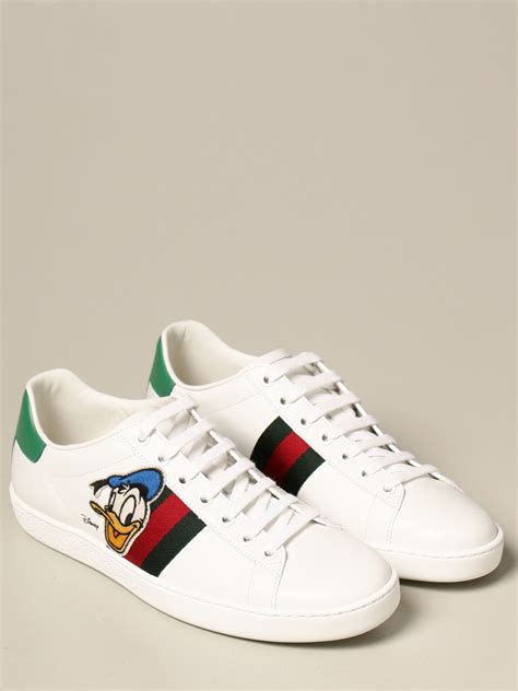 disney gucci shoes|Gucci Disney donald duck shoes.